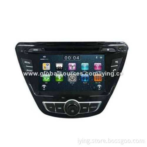 Car DVD Player for Hyundai Elantra 2014 with 3G Internet/DVR/External MIc/GPS navigation